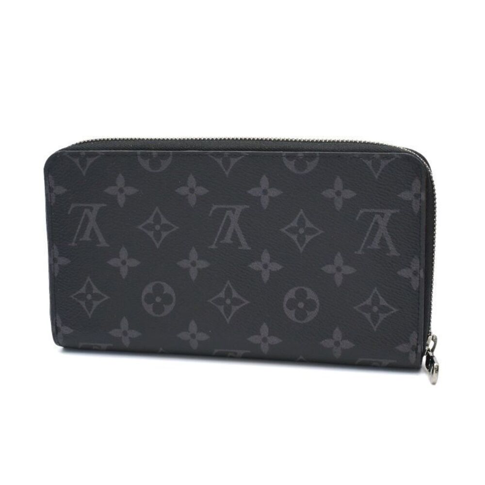 Louis Vuitton Organizer Eclipse Black Long NM Wallet Zippy Zip